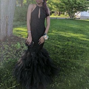 Jovani Black Prom Gown.